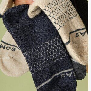 Bombas set of 4 merino wool calf/crew midweight socks - men or women's